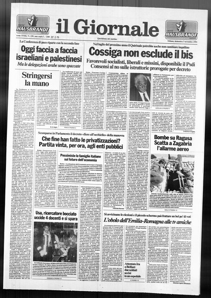 Il giornale : quotidiano del mattino